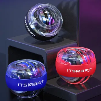 Galia Riešų Kamuolys LED Giroskopas Powerball Mankštos, Raumenų Galia Riešo Kamuolys PowerBall Fitneso Įranga