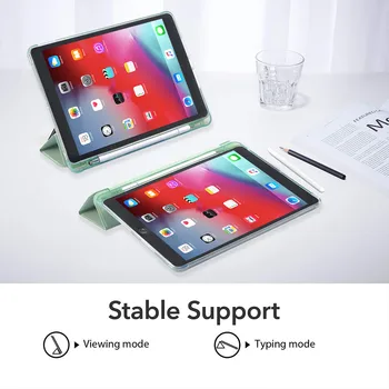 Gėlių Menas, Citrinų Oro 4 iPad Atveju 10.2 7 11 Pro 2020 Pieštukas Turėtojas Oro 2 Pro 12.9 2018 Mini 5 6 5 Padengti Silikono 10.5