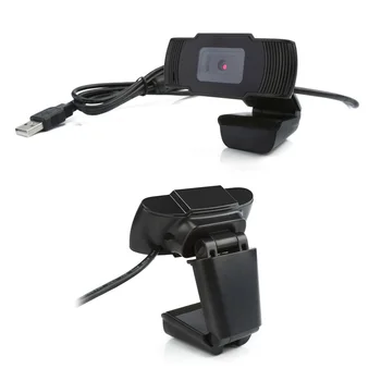 HD 1080P USB Web Kamera, Aukštos raiškos Kamera, 12.0 MP Web Cam Su mic clip-on Camera 