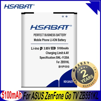 HSABAT 5100mAh B11P1510 C11P1510 Baterija ASUS ZenFone Eiti TV ZB551KL X013DB