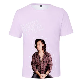Harry Styles Spausdinti 3d T-shirt Moterims, Vyrams Baudos Linijos Marškinėliai, Gydyti Žmones Su Gerumo Marškinėliai Moteriška Harajuku Hip-Hop Marškinėlius