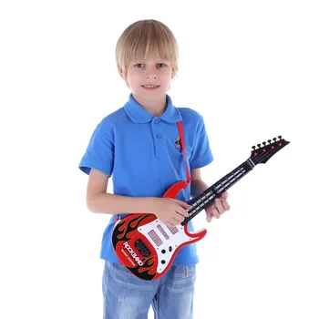 Hiqh Kokybės 4 Stygos Muzikos elektrine Gitara, Vaikai Muzikos Instrumentai Švietimo Žaislai Vaikams juguetes, Kaip Naujųjų Metų Dovana