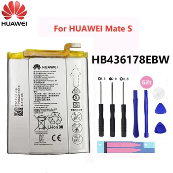 Hua wei Originalus HB436178EBW Pakeitimo Li-Polimero Baterijos 2700mAh Už HUAWEI Mate S MateS KRR-CL00 UL00 Telefono Baterijos