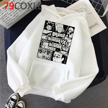 Hunter x Hunter Hisoka hoodies vyrų streetwear plius dydis vyrų drabužiai Korėja anime