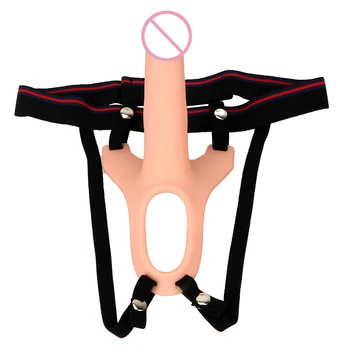 IKOKY Dėvėti Kelnaitės Realistiškas Penis Sekso žaisliukai Vyrams Gėjų Vyrų Masturbacija Silikoninis Dildo Vyrų Dirželis Ant Dildo