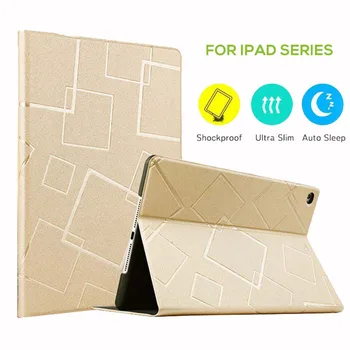 Ipad 2 Oro Atveju, PU Oda Ipad 2 Oro Padengti, Smart Cover IPad 6, Flip Case Cover for Apple Ipad Air2 Oro 1 Mini 4 5