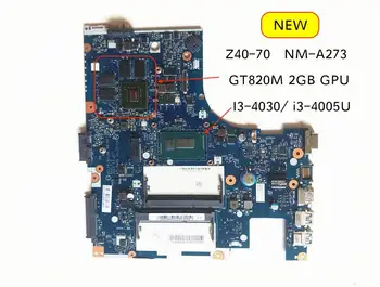 Išbandyta Lenovo Z40-70 plokštė ACLUA ACLUB NM-A273 su I3 CPU