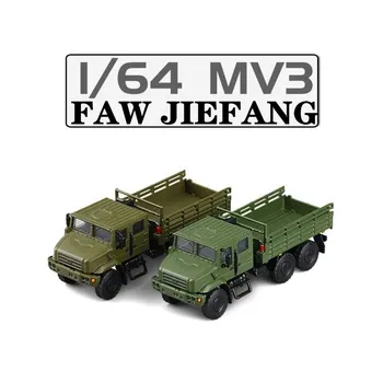 JACKIEKIM 1:64 Masto Diecast Žaislas, Automobilių, Transporto priemonės Modelis FAW Dongfeng MV3 Klasikinio Sunkvežimių Statinio Švietimo Surinkimo Dovana Vaikas
