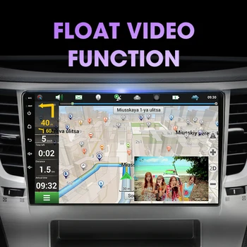 JMCQ Android 9.0 Automobilio Radijo Subaru Impreza 3 4 Palikimas 5 2009-Multimedia Vaizdo Grotuvas, 2din DSP GPS Navigaion Padalinti Ekraną