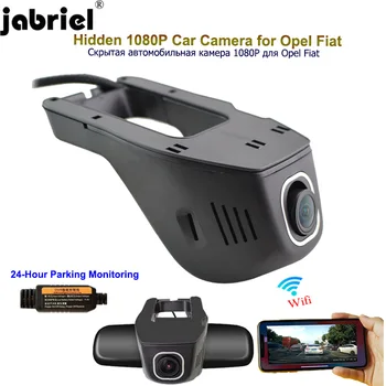 Jabriel 1080P automobilių kameros brūkšnys cam 24 valandų vaizdo įrašymas galinė Kamera skirta opel astra j, h g insignia corsa d 