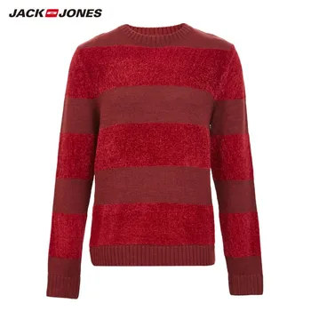 JackJones Vyrų Stiliaus Dryžuotas Megztinis Megztinis Viršuje Mada 219324532