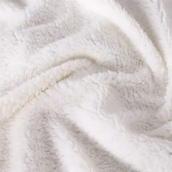 Johnny Hallyday linksmu Charakteriu Antklodė 3D Spausdinimo Sherpa Antklodę ant Lovos Namų Tekstilės Sapnų Stilius