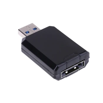 Juoda Didelės Spartos USB 3.0 eSATA Plug and Play Iki 5Gbps Konverteris Adapteris, skirtas Išorės 2.5 3.5 HDD Naujas Skatinimo