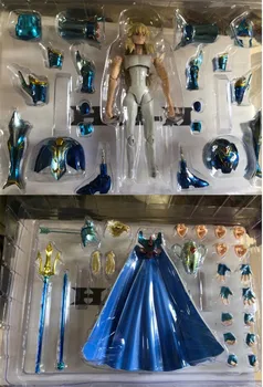 KOMIKSŲ KLUBAS-AKCIJŲ greattoys gt Saint Seiya medžiaga mitas EX 2.0 Poseidonas PVC Veiksmų Skaičius, Metalo Šarvai Modelis Žaislai