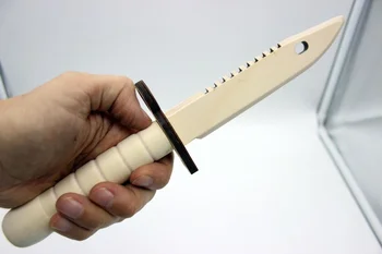 Kaištiniai peilis M9 medinis peilis tapyba