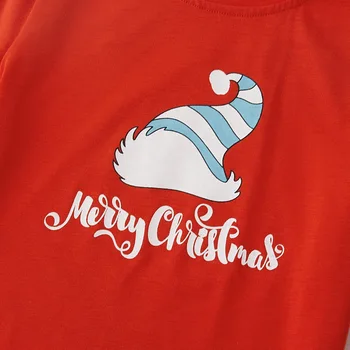 Kalėdų Šeimos Atitikimo Komplektus Atrodo Pižama trumpomis Rankovėmis Mama Tėtis ir Man Drabužius, Tėvas, Motina, Vaikai & Kūdikio Sleepwear