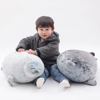Karšto Pardavimo Pliušinis Jūrų Liūtas Žaislas Gaint 3D Naujovė Japonijos Antspaudas Pagalvę Vaikams, Žaislai, Minkšti Pliušiniai Housewarming Šalies Mesti Pagalvės