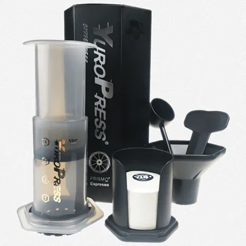Kavos virimo aparatas daugkartinio naudojimo nešiojamų kavos aparatas espresso prancūzijos spauda šalto užvirinti, filtras, kavinukas, virtuvės reikmenys, įrankiai