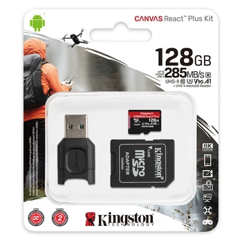 Kingston 128 GB Micro SD Kortelė, UHS-I U3 