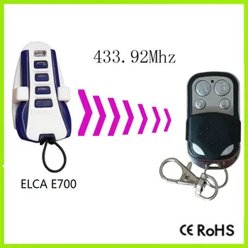 Kopijuoti ELCA E700 E1002 nuotolinio valdymo 433.92 mhz) vartų garažas ELCA E700 E1002 433.92 mhz nuotolinio valdymo pultas