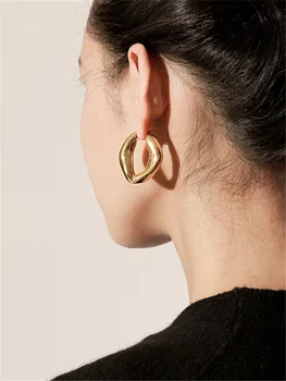 Kshmir Nauji auskarai moterų mados perdėti stiliaus netaisyklingos geometrinės dizaino auskarai 2020 m.