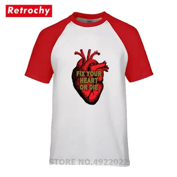 Kūrybinis Dizainas Raudona Širdis Marškinėlius Vasaros Naujovė iš Anksto Medvilnės Nustatyti Jūsų Širdies Ar Mirti Twin Peaks T-Marškiniai Nauji vyriški 3D Atspausdintas Marškinėliai