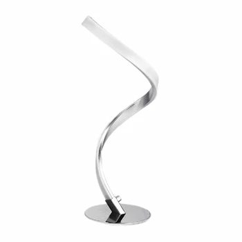 Kūrybos Spiralės Touch LED Stalo Lempa Miegamojo staliukas Skaityti Dekoratyvinės Šviesos Naktį