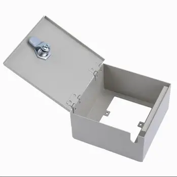 LPSECURITY dažyto plieno dėžutės uždarymo atveju padengti įkrovimo lizdas exit mygtuką klaviatūra rfid skaitytuvas
