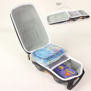 LXFZQ mochila pieno stiklo menino 3D Automobiliu vaikams mokyklos krepšiai berniukų mielas Pyplys vaikų kuprinės vaikams kuprinė vaikams
