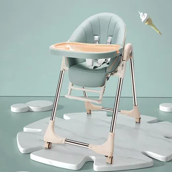 Lankstymo Kūdikis, Aukšta Kėdutė Vaikiška Šėrimo Kėdė Nešiojamų Kūdikių Maitinimo Kėdutė Vaikams Highchair Vaikams Booster Seat, Valgomasis, 0~3 Y