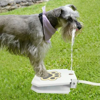Lauko Automatinis Šunų Fontanas Žingsnis Žaislas Šuo Geriamojo Džiaugsmu Su Augintinių Saugumas Be Elektros Šunims Gerti