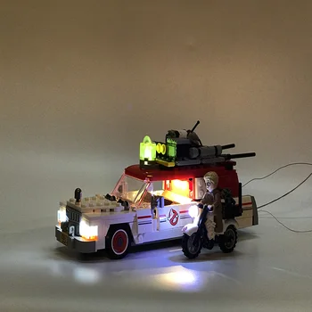 Led Šviesos Rinkinys Lego Pastato Filmų Serijos 75828 Už 16032 Ecto-1 & 2 Ghostbusters Blokai Žaislai Filmų Serijos Automobilių Žibintų Rinkinys
