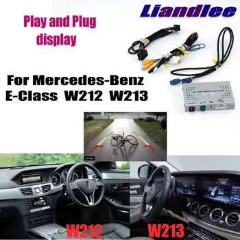Liandlee Stovėjimo Fotoaparato Sąsaja Atvirkštinio atsarginę Kamerą Rinkinių Mercedes Benz E MB W212 W213 NTG Ekranas Atnaujinti