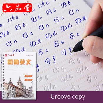 Liu Pin Tango anglų copybook vertus raštu turas handgroove praktikos kopijuoti anglų kalbos Abėcėlę žodžio raidžių auto blunka gali būti pakartotinai naudojamas