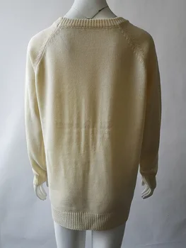Livai Rudenį, žiemą širdies moterų megzti megztiniai puloveriai) su ilgomis rankovėmis megztinis plonas Traukti Femme džemperiai sueter mujer Naujas