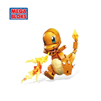 MEGA BLOKAIS Pokemon Serijos Blokai Pikachu Žaislą 4 Tipų Simbolių Kostiumas Kišenėje Monstras Vaikams, Žaislai, Kalėdų Dovana GKY95