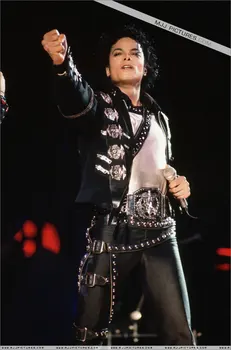 MJ Michael Jackson BLOGAI STRIUKĖ SU SILVER EAGLE EMBLEMOS Punk Striukė Veiklos Surinkimo- (VISŲ DYDŽIŲ!