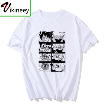 Mada marškinėliai Vasarą Naujas Mados Naruto akatsuki Logo T Shirt Itachi Uchiha Anime Marškinėlius Camisas Streetwear Kostiumas Viršūnes Tees