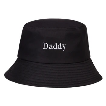 Mados laukinių medvilnės žvejys skrybėlę Tėtis siuvinėjimo kibirą skrybėlės lauko sporto ir laisvalaikio saulės, skrybėlę, hip-hop panamos skrybėlės casquette