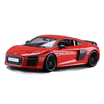Maisto 1:18 Audi R8GT automobilių lieti automobilio modelis, modeliavimas, automobilių apdailos surinkimo dovana žaislas liejimo modelis berniukas žaislas