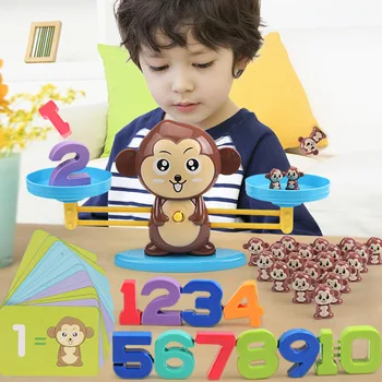 Matematikos Žaislas Ankstyvo Mokymosi Balansą Suderinti Žaidimo Lentos Kisds Žaislai Monkey Skaitmeninis Masto Švietimo To Atimti Kalėdų Dovana