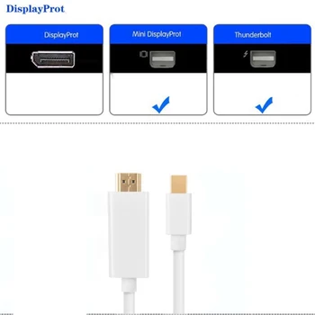 Mayitr Display Port Male HDMI-suderinama Male Kabelio Adapteris Keitiklis, HDMI Kabeliai, Adapteris Converter 