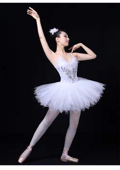 Mergaičių Baleto Leotard Tutu Saia Suknelė Suknelė Suaugusiųjų Profesinės Baleto Mdc Dancewear Baltas Gulbių Ežeras Baleto Kostiumai Moterims