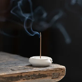 Mini Keramikos Aromaterapija Viryklė Mažų Ornamentais Namų arbatinėje 