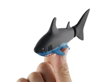Mini RC Povandeninis 4 CH Nuotolinio Mažų Ryklių Su USB ir Nuotolinio Valdymo Žaislas Žuvų Valtis Geriausia Kalėdų Dovana Vaikams Kids Naujas