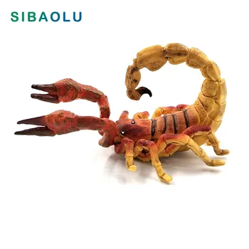 Modeliavimo miško Skorpionas Gyvūnų Modelio Statulėlės statula Plastiko paveikslas namų dekoro miniatiūriniai pasakų sodo puošmena priedai
