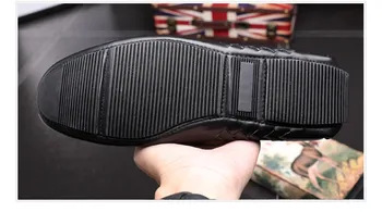 Natūralios odos 2019 Aukštos kokybės Rankų mezgimo Laisvalaikio bateliai Doug batus Koja Vėdinimo Populiarus Doug batai