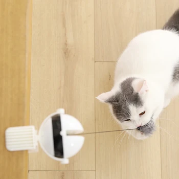 Nauja Elektros Automatinė Kėlimo Katė Ball Žaislas Interaktyvi Dėlionė Smart Naminių Kačių Kamuolys Kibinimas Žaislai Pet Tiekimo Kėlimo Kamuolius Elektros