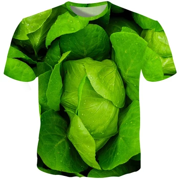 Naujas Dizainas Daržovių Vyrų 3D T Marškinėliai Slim Fit Morkų-Bananų Atsitiktinis T Shirts Custom T Shirts Vyrų Harajuku Plius Dydis S-5XL