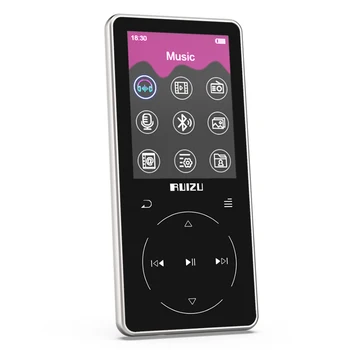Naujas Metalo Bluetooth, MP3 grotuvas, Bulit Garsiakalbis su FM radijas, diktofonas, e-book Nešiojamų Lossless Garso, Vaizdo grotuvas walkman